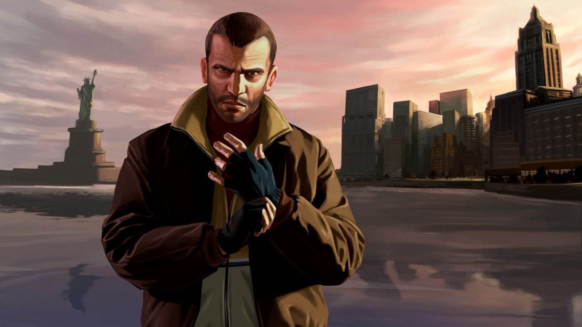 Niko Bellic Grand Theft Auto Paint By Numbers