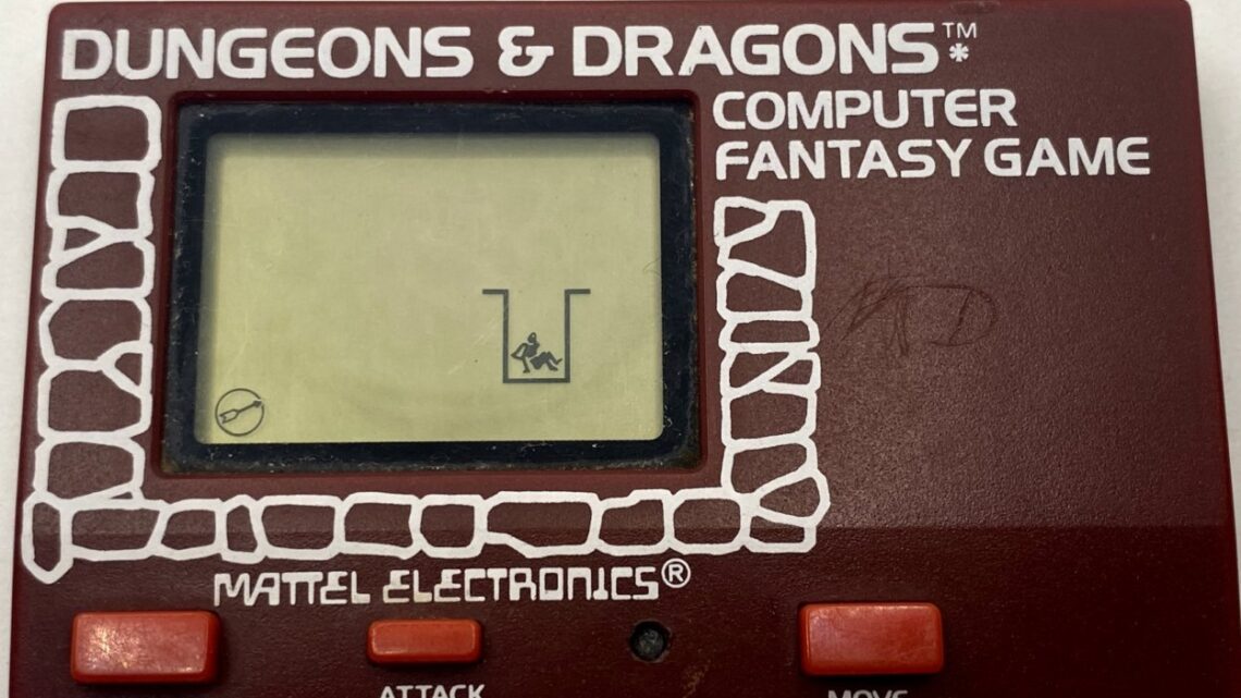 The Inspiration Behind Mattel's Handheld D&D Game – Pad and Pixel